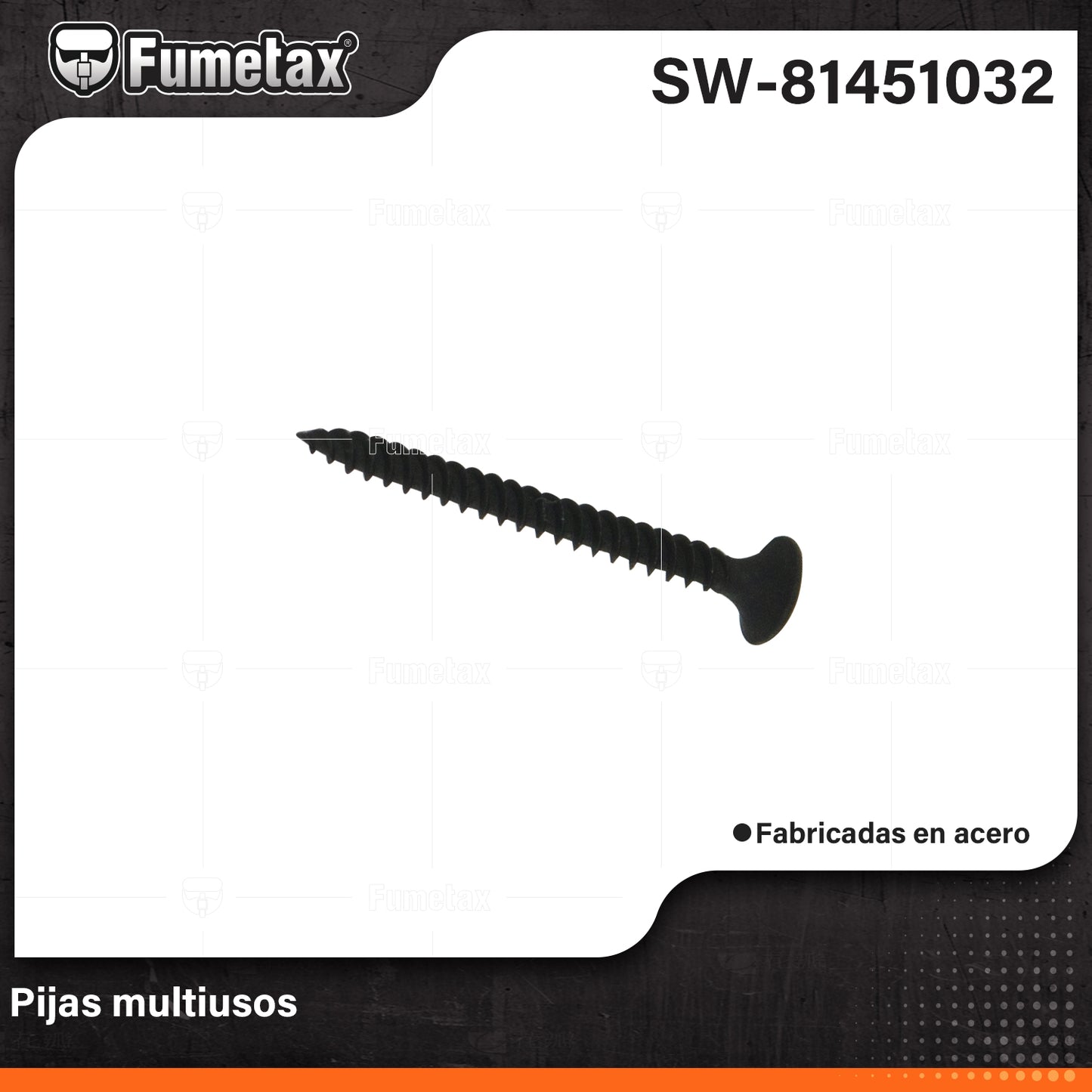 SW-81451032-(Caja master 1 CTN=18 SKU)-(MOQ 1 SKU)-Pijas de acero pavonado
Fabricadas en cero con acabado fosfatado negro para mayor protección contra corrosión