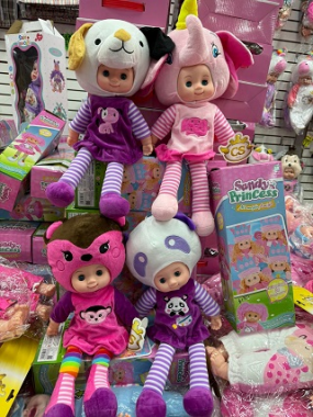 WW306 MUÑECO CON MUSICA (48PZ/caja)