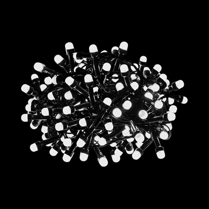 Luces lineal microfono musical V8 100 fogos (5 metros)