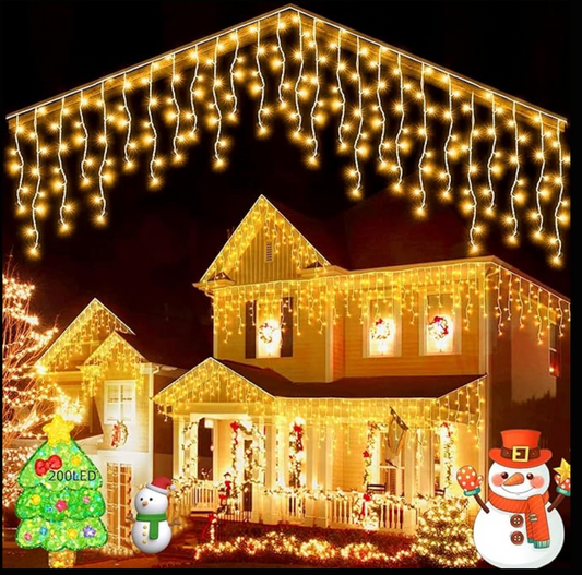 LED cascada 2000 fogos (40 metros)