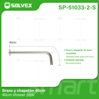 SP-51033-2-S (Caja master 100)(MOQ 1 pz=1 bolsa) Brazo y chapetón (Copia)