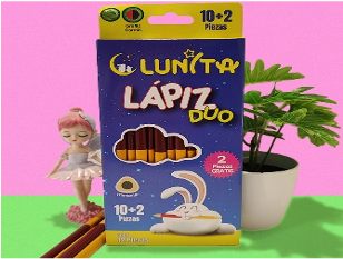 5401(Caja-144)LAPICES DUO LUNITA
10+2 PZS