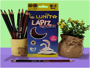 5501(Caja-144)LAPICES BICOLOR LUNITA
10+2 PZS