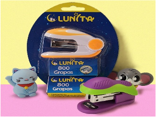 6001(Caja-120)MINI ENGRAPADORA CON GRAPA
LUNITA
