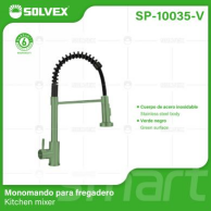 SP-10035-V (Caja master 6)(MOQ 1 pz=1 caja) Monomando para fregadero (Copia)