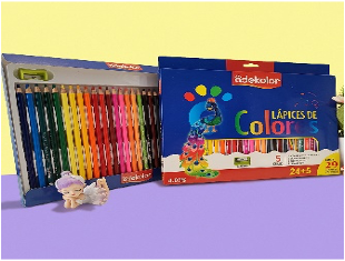 7002(Caja-36)LAPICES DE COLORES ADEKOLOR
24+5 PIEZAS