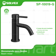 SP-10019-G (Caja master 10)(MOQ 1 pz=1 caja) Monomando para lavabo (Copia)