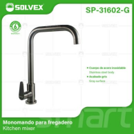 SP-31602-G (Caja master 10)(MOQ 1 pz=1 caja) Llave individual para fregadero (Copia)