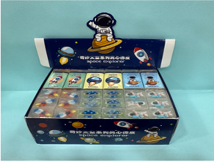 8004(Caja-40)GOMA DE BORRAR
FIGURA ASTRONAUTA 36 PZS