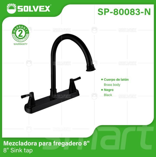 Liquidación SP-80083-N (Caja master 20)(MOQ 1 pz=1 caja) Mezcladora para fregadero 88" Sink tap