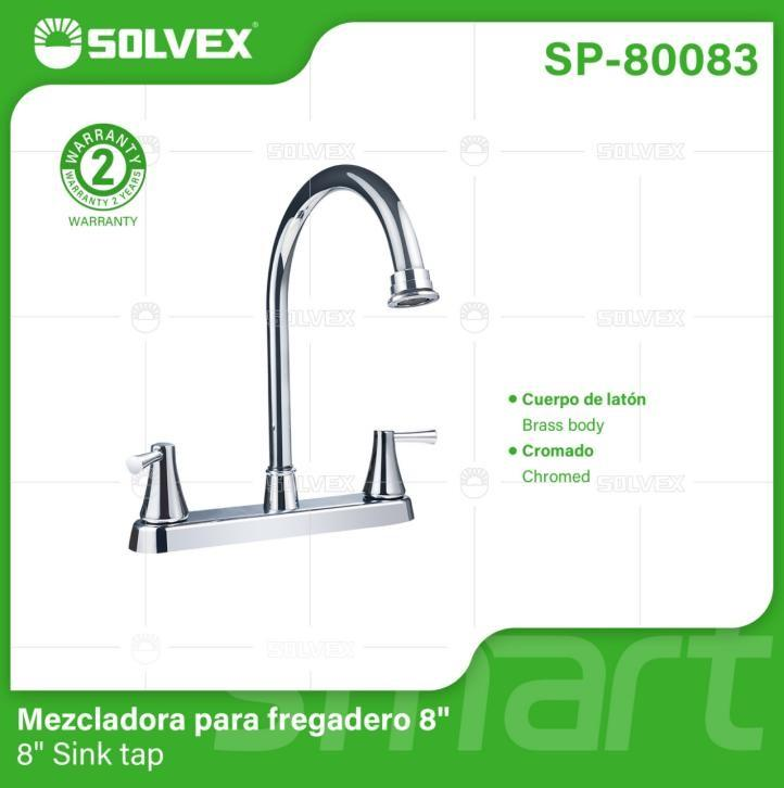 Liquidación SP-80083 (Caja master 20)(MOQ 1 pz=1 caja) Mezcladora para fregadero 88" Sink tap