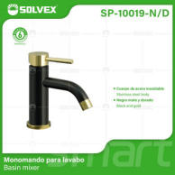 SP-10019-N/D (Caja master 10)(MOQ 1 pz=1 caja) Monomando para lavabo (Copia)