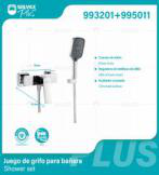 993201+995011 (Caja master 6+6)(MOQ 1 pz/ caja+1 juego/ caja=1 juego) Juego de grifo para bañera Shower set