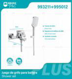 993211+995012 (Caja master 6+6)(MOQ 1 pz/ caja+1 juego/ caja=1 juego) Juego de grifo para banera Shower set