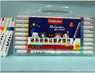 A300-36(Caja-36)MARCADOR ACRILICO 36 COLORES