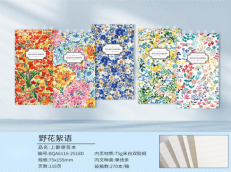 A8107 (Caja-270) "LIBRETA ESPIRAL RAYA 116 HOJAS"