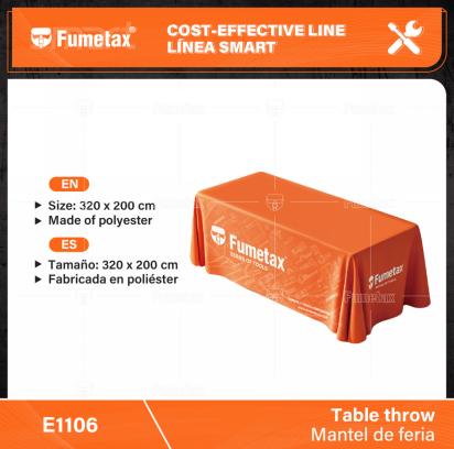 E1106-(Caja master 1 CTN=10 SKU)-(MOQ 1 SKU)-Tamaño:320 x 200 cm
Fabricada en poliéster