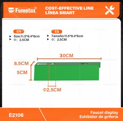 E2106-(Caja master 1 CTN=50 SKU)-(MOQ 1 SKU)-Tamaño:11.5*8.4*5cm
Φ：2.5CM