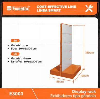 E3003-(Caja master 1 CTN=1 SKU)-(MOQ 1 SKU)-Tamaño:180*85*100cm