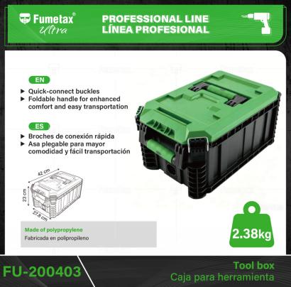 FU-200403-(Caja master 1 CTN=4 SKU)-(MOQ 1 SKU)-Fabricada en polipropileno
Broches de conexión rápida