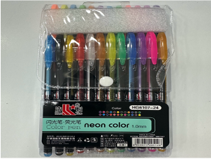 HG6107-24(Caja-120)PLUMA DE GEL 24 COLORES
MARCA ZUIXUAN