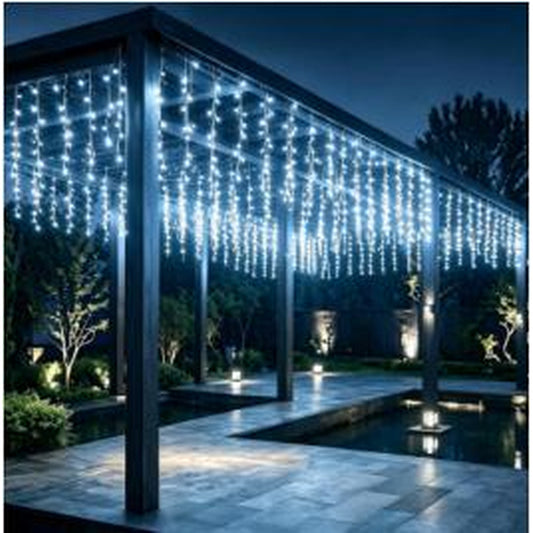 HZ8034 LED cascada 500 fogos (9 metros)