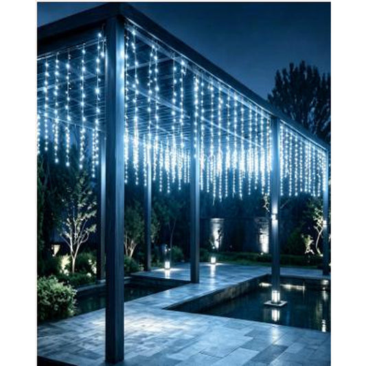 HZ8045 LED cascada 700 fogos (16 metros)