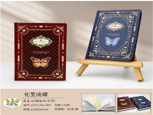 JZA5128-2307(Caja-80)CUADERNO CON HOJA DECORADA
128 HOJAS