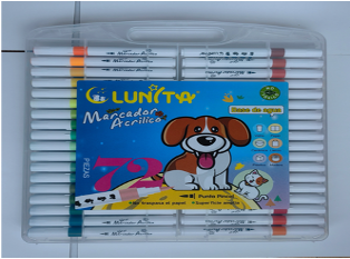L251-72(Caja-20)MARCADOR ACRÍLICO
72 COLORES
PUNTA PINCEL
