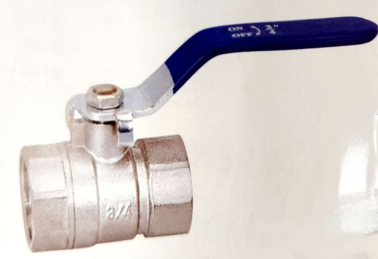 LS201Y-12 (Válvula de bola de latón) (120/caja)