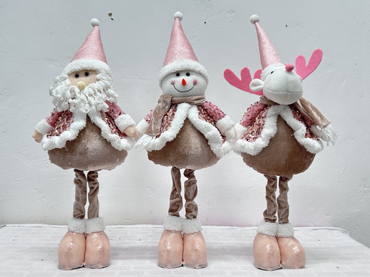 N-10  MUÑECO TELESCÓPICA NAVIDAD  65cm (72PZ/caja)