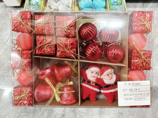 N-173  DECORACION DE NAVIDAD (180CAJITAS)