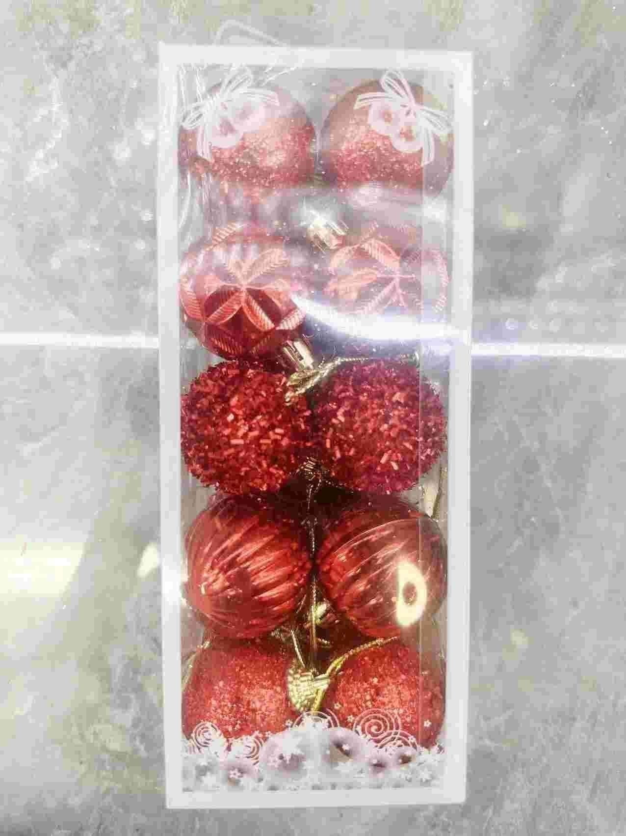 N-182  ESFERAS DE NAVIDAD  (120CAJITA)