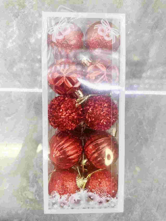 N-182  ESFERAS DE NAVIDAD  (120CAJITA)