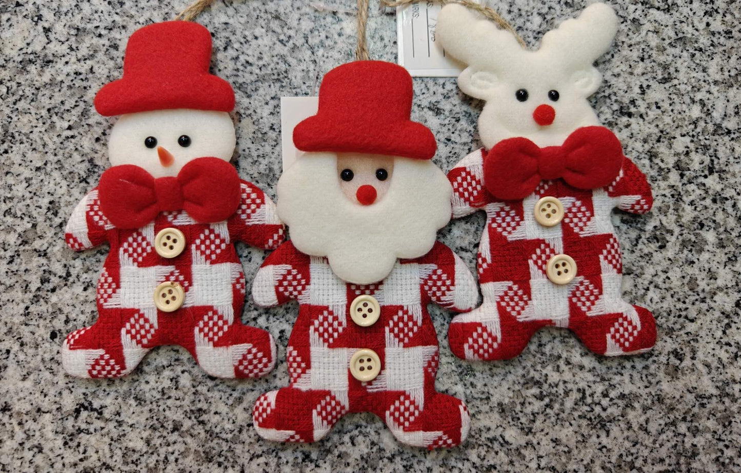 N-19  COLGANTE DE NAVIDAD MUÑECOS (75Docenas)