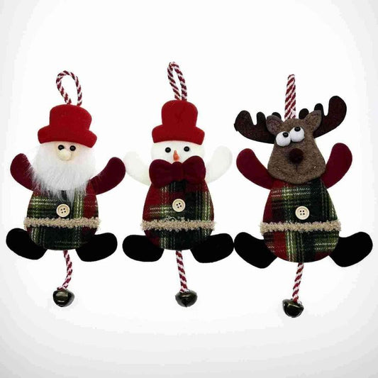 N-195 COLGANTE DE NAVIDAD MUÑECOS (960PZ/caja)