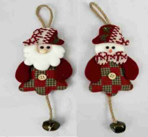 N-199 COLGANTE DE NAVIDAD MUÑECOS (600PZ/caja)