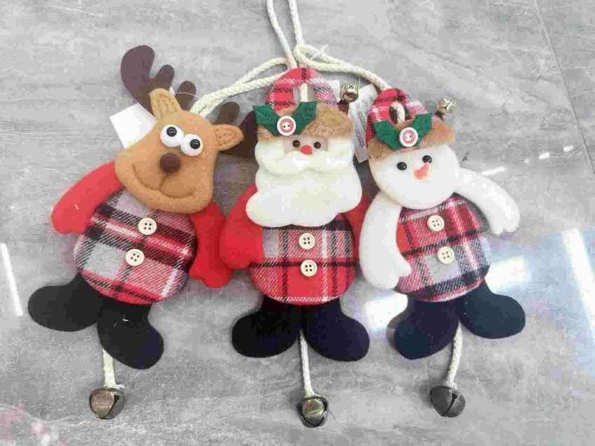 N-206 COLGANTE DE NAVIDAD MUÑECOS (800PZ/caja)