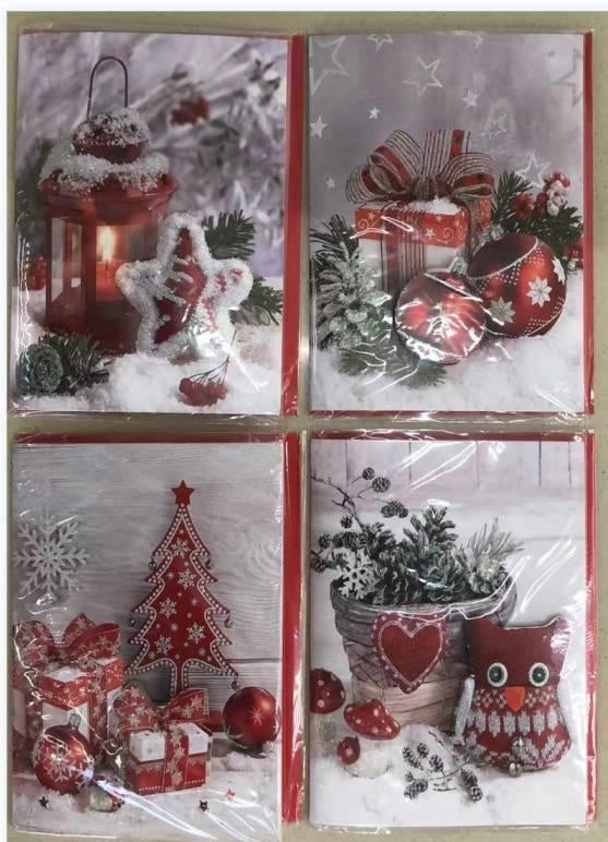 N-66 TARJETA DE NAVIDAD CON MUSICA14.5*20CM (20CAJITAS)