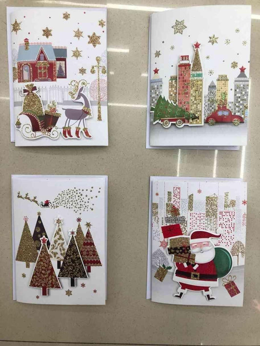 N-67  TARJETA DE NAVIDAD CON MUSICA14.5*20CM (20CAJITAS)