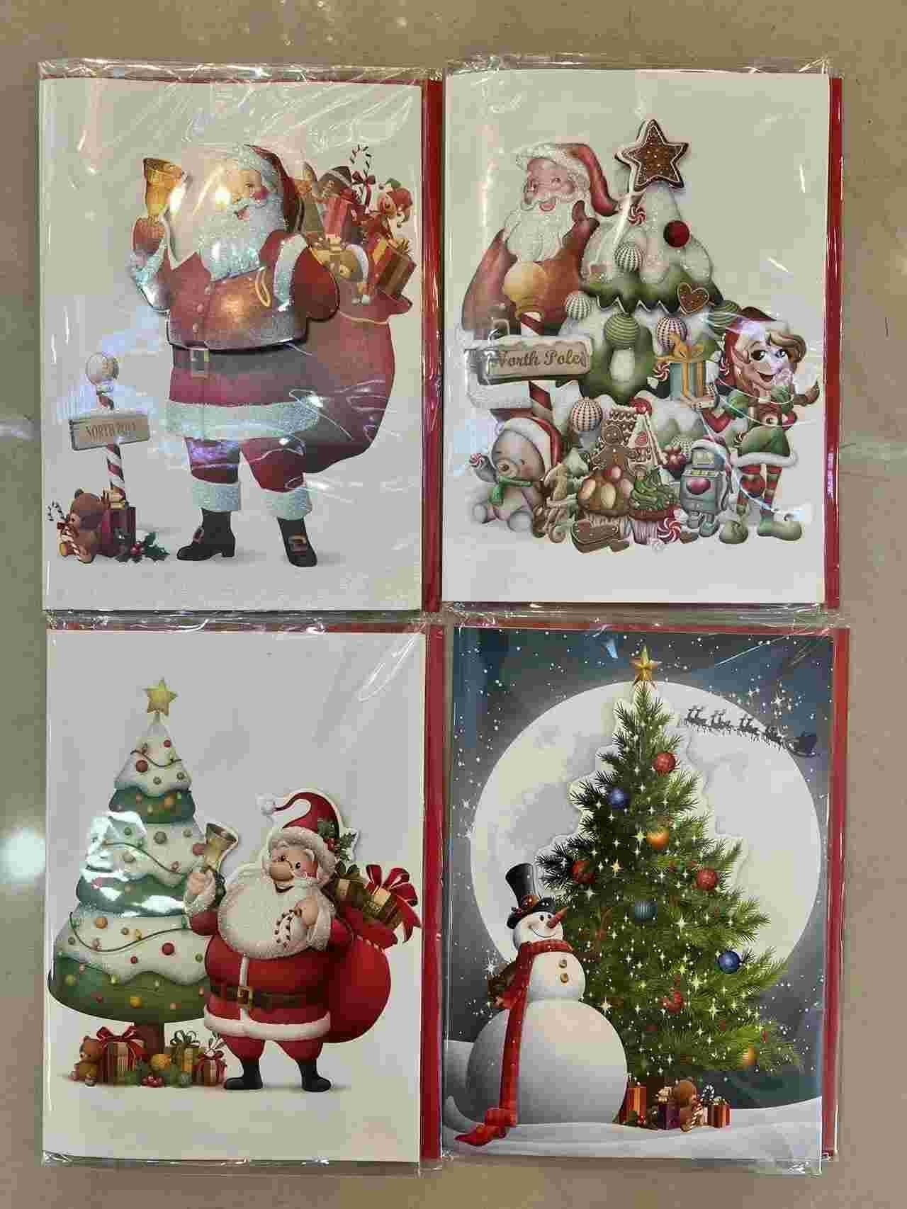 N-70 TARJETA DE NAVIDAD CON MUSICA14.5*20CM (20CAJITAS)