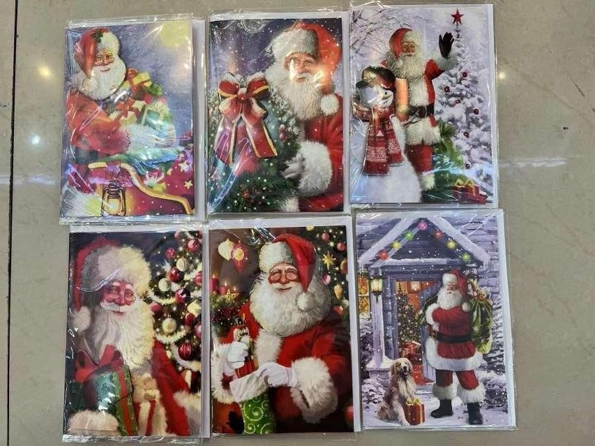 N-71 TARJETA DE NAVIDAD CON MUSICA14.5*20CM (20CAJITAS)