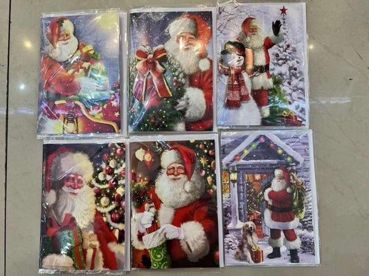 N-71 TARJETA DE NAVIDAD CON MUSICA14.5*20CM (20CAJITAS)