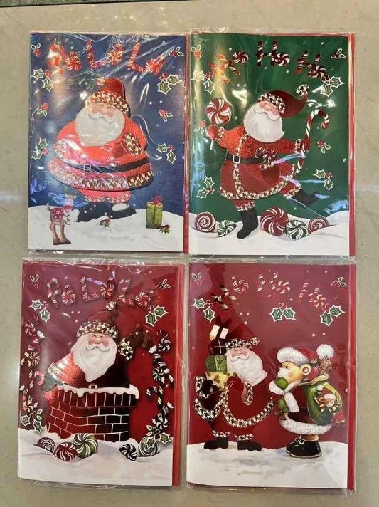 N-72  TARJETA DE NAVIDAD CON MUSICA14.5*20CM (20CAJITAS)