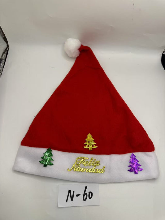N60  SOMBRERO DE NAVIDAD/12PZ (600PZ/50DOC)