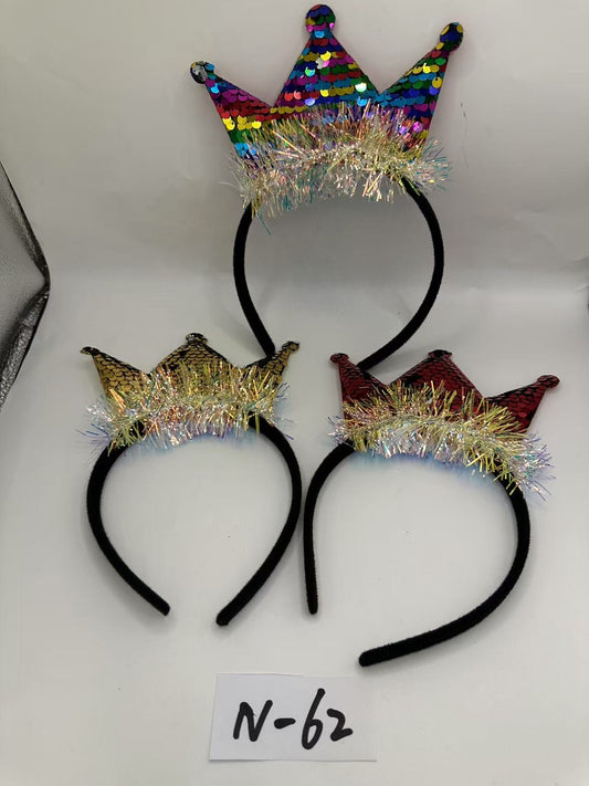 N62  DIADEMA DE NAVIDAD (50DOC)