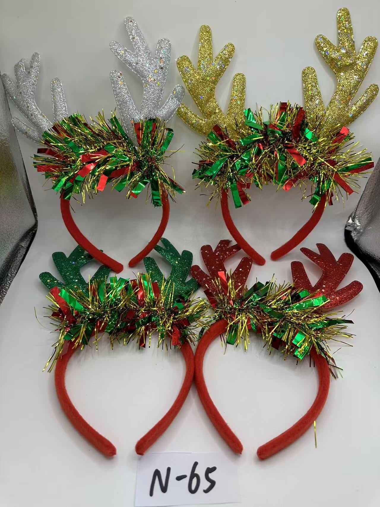 N65  DIADEMA DE NAVIDAD (50DOC)