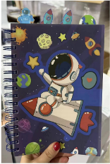 PP-SP-2(Caja-100)LIBRETA CON SEPARADOR
ASTRONAUTA 100 HOJAS
