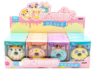 QH-8421(Caja-12)GOMA DE BORRAR CON FIGURA DONA
12 PZS X 12 CAJITAS