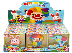 QH-8428(Caja-144)GOMA DE BORRAR CON FIGURA CIRCO
12 PZS X 12 CAJITAS